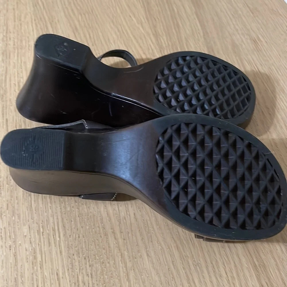 Hillard & Hanson platform wedge sandals size 6.5 - Picture 10 of 16
